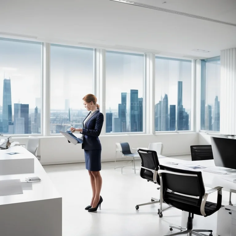 会議室で企業法務打ち合わせ中のスタッフ